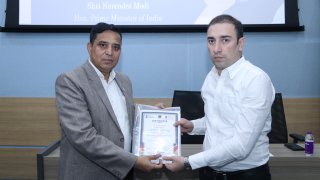 ՀՀ քննչական կոմիտեի նախագահը հանդիպել է Հնդկաստանի դեսպանին և Հնդկաստանում վերապատրաստում անցած քննիչներին